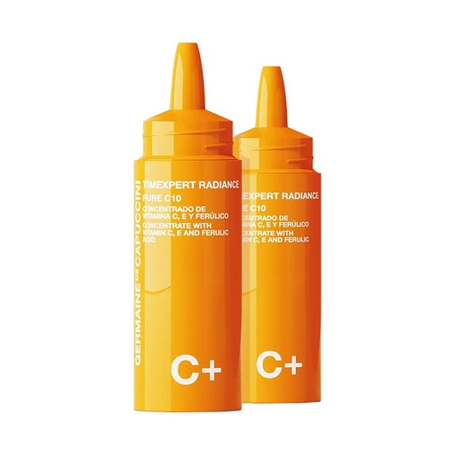 GERMAINE-TIMEXPERT RADIANCE C+ PURE C10 CONCENTRATE WITH VITAMIN C, E AND FERULIC AMPOULE(2x15ML)