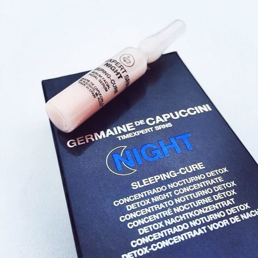 [I138864] GERMAINE-TIMEXPERT SRNS NIGHT SLEEPING-CURE DETOX NIGHT CONCENTRATE FACIAL SERUM AMPOULE (10X2ML) NEWBOX